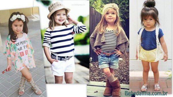 Meninas Estilosas -Modelitos Para Sua Criança